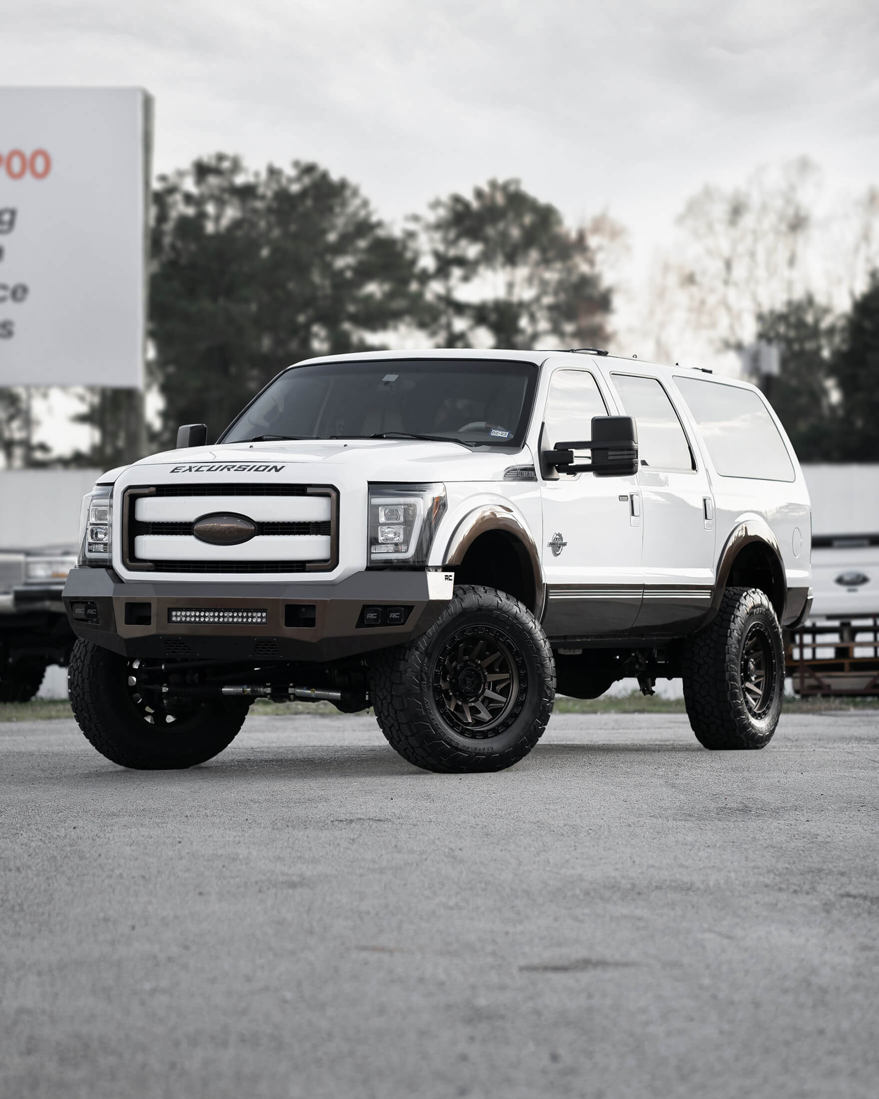 Ford Excursion Coil Spring Conversion